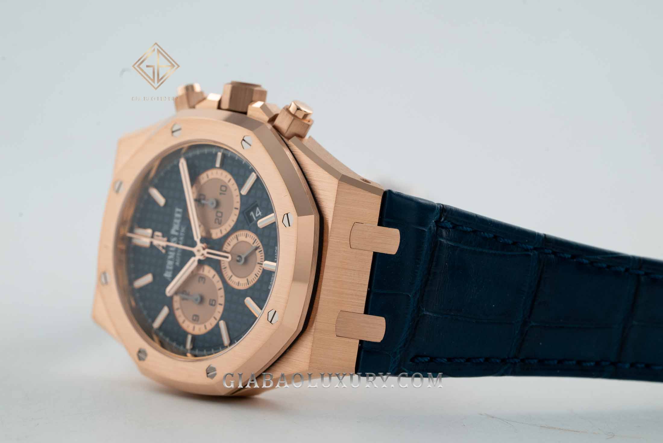 Đồng Hồ Audemars Piguet Royal Oak Chronograph 41mm 26331OR.OO.D315CR.01 Dây Da Cá Sấu