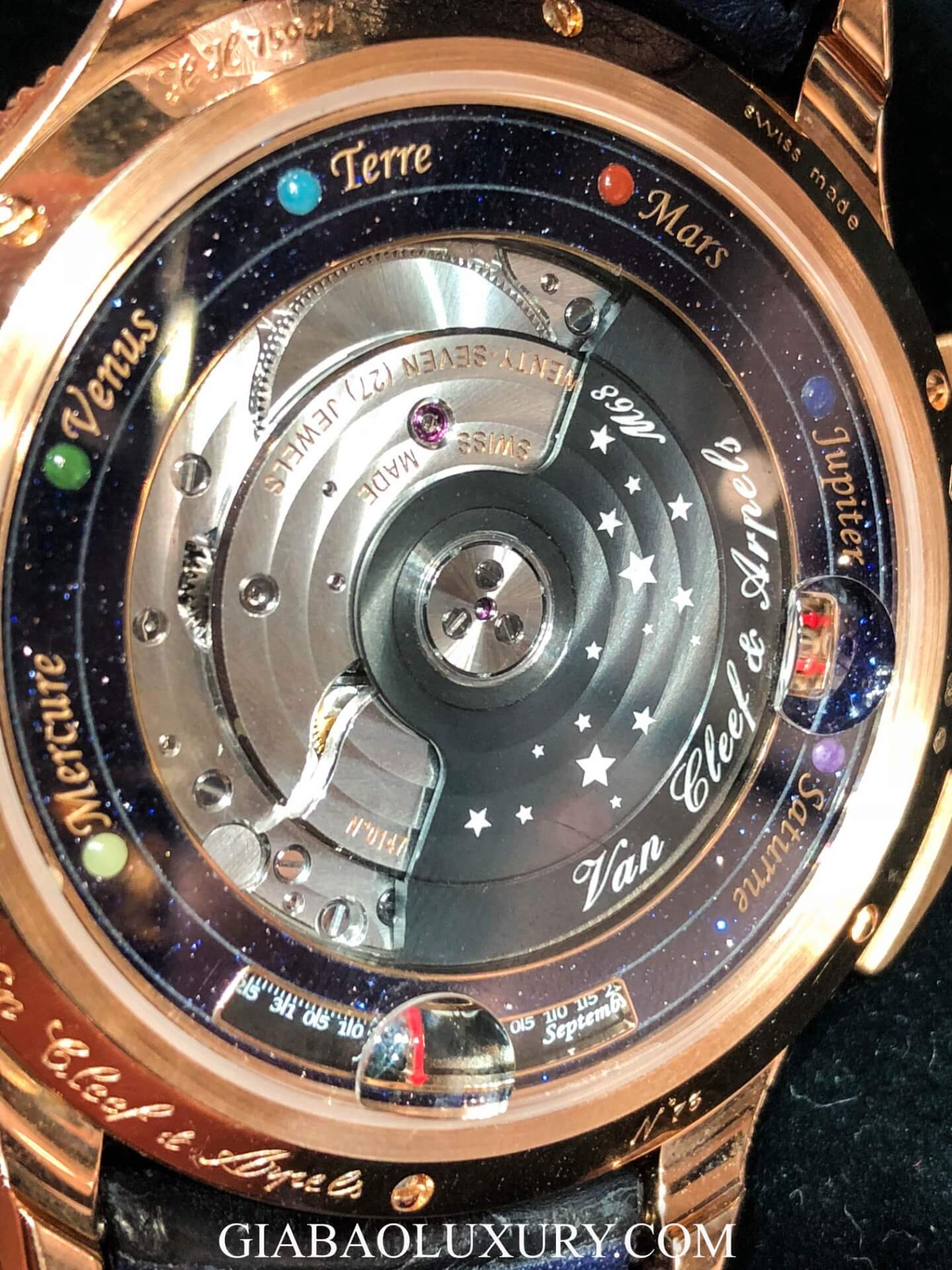 Đồng Hồ Van Cleef & Arpels Midnight Planétarium VCARO4J000