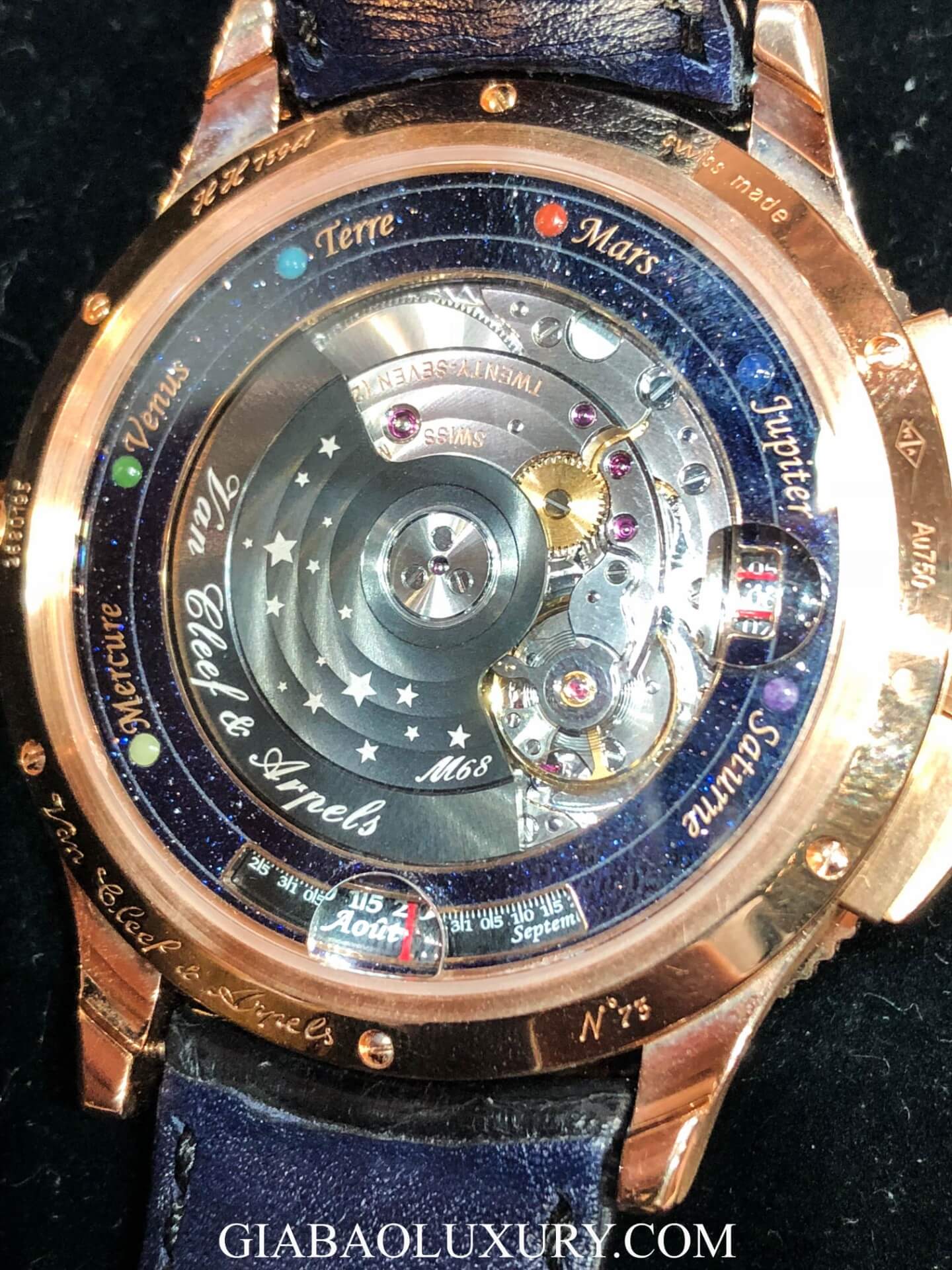 Đồng Hồ Van Cleef & Arpels Midnight Planétarium VCARO4J000