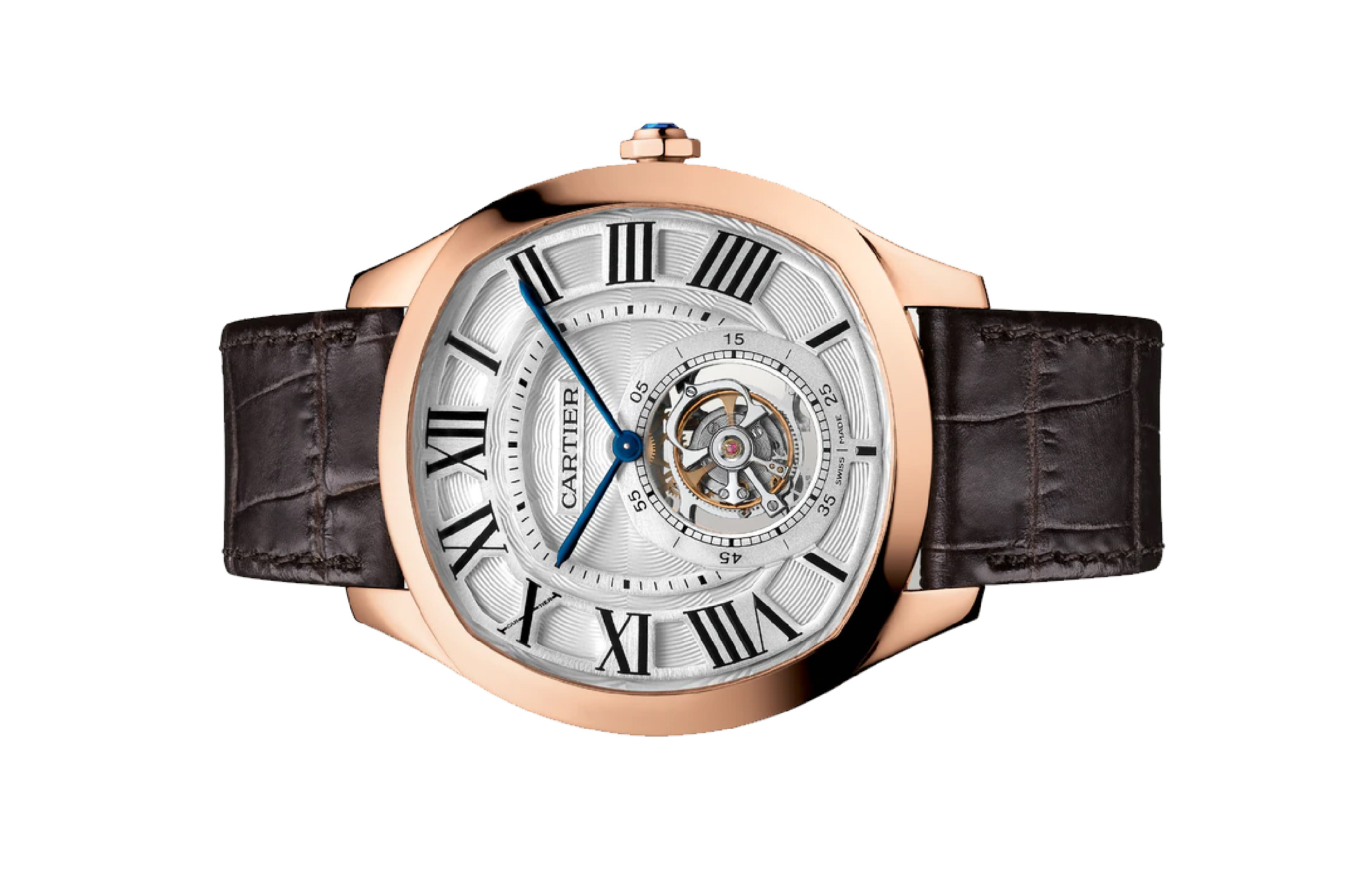 Đồng Hồ Cartier Drive de Cartier Flying Tourbillon W4100013