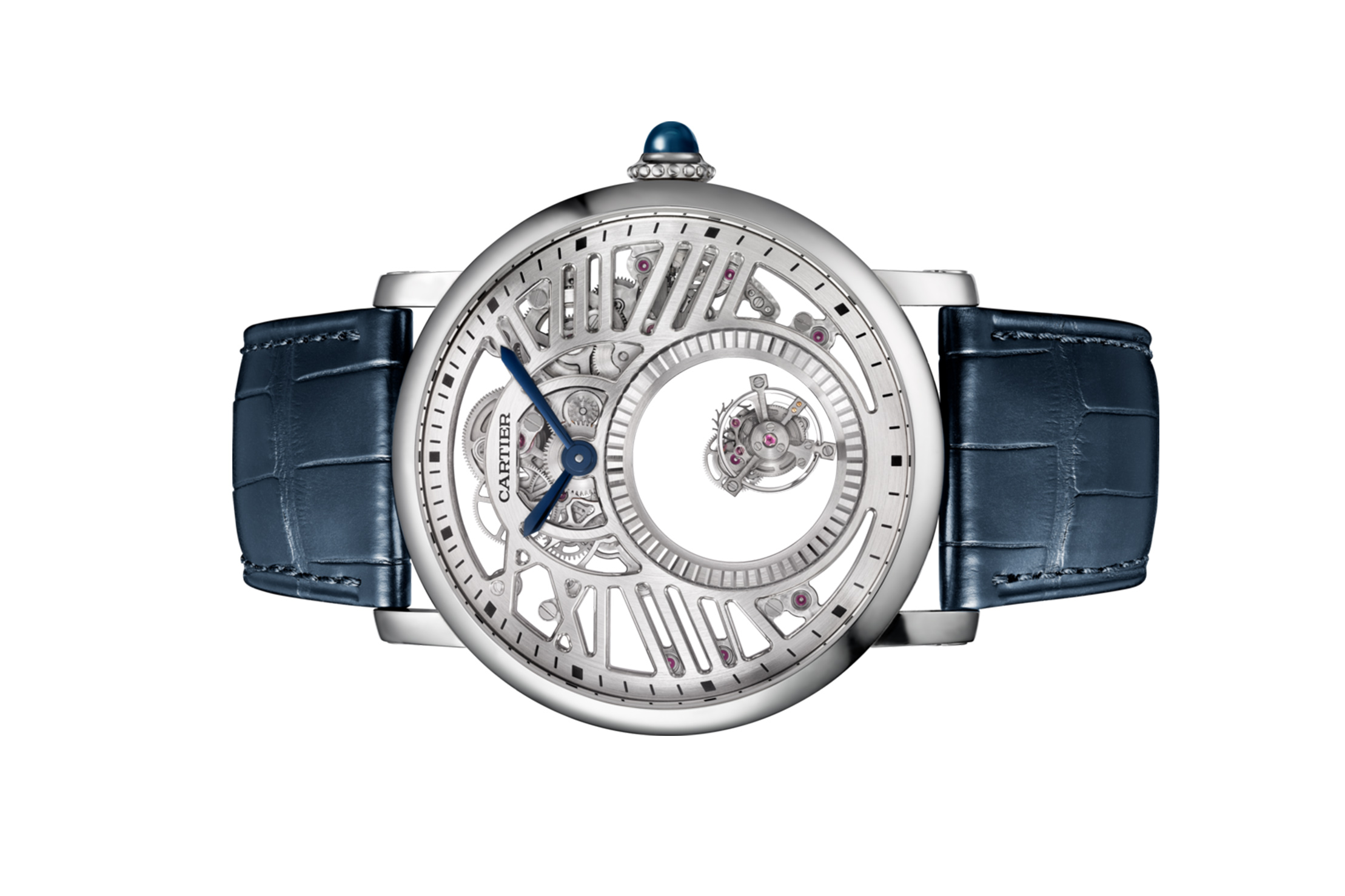 Đồng Hồ Cartier Rotonde de Cartier Mysterious Double Tourbillon WHRO0039