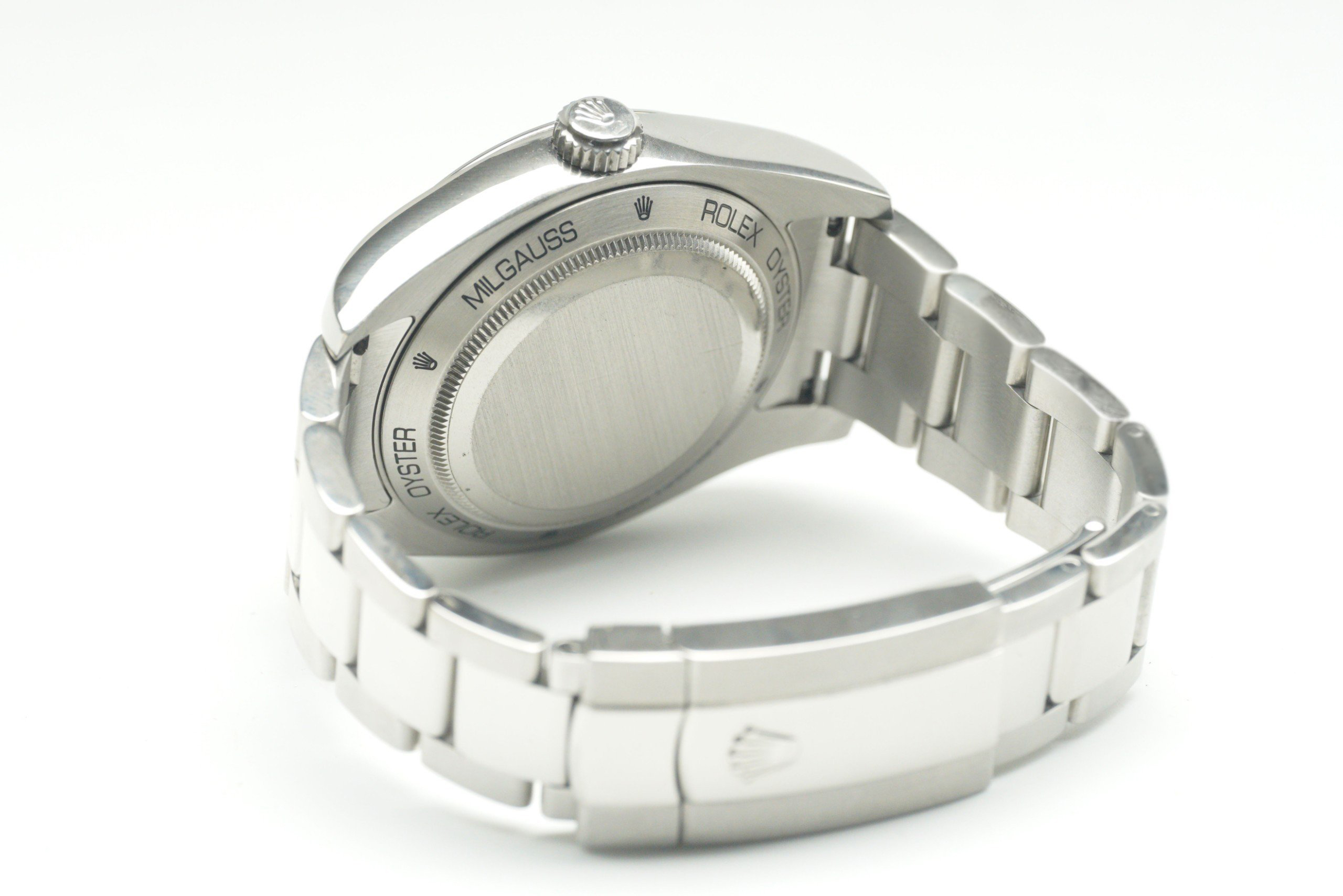 Đồng Hồ Rolex Milgauss 116400GV Mặt Số Đen