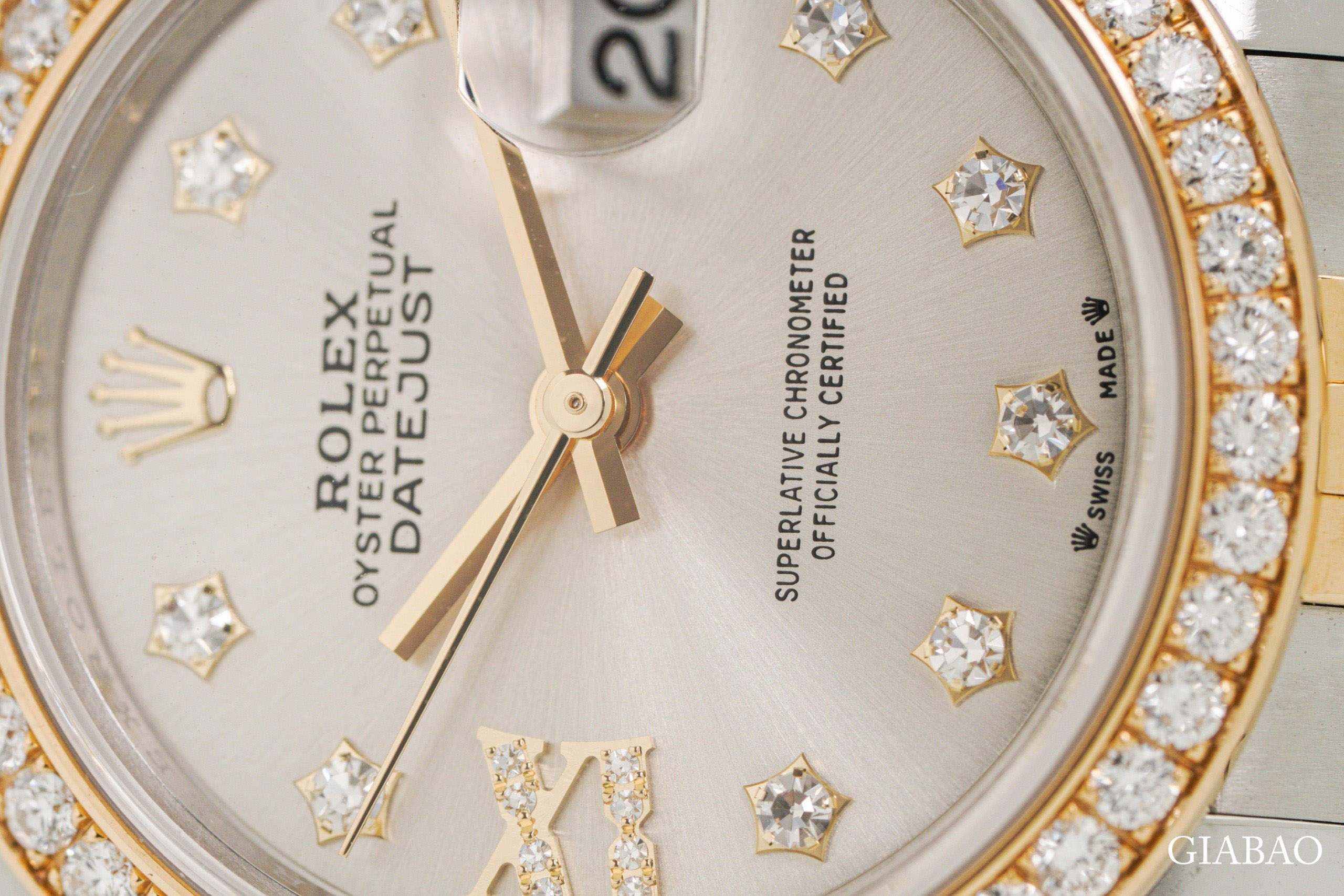 Đồng Hồ Rolex Lady-Datejust 28 279383RBR Mặt Số Bạc Cọc Số Sao Đồng Hồ Rolex Lady-Datejust 28 279383RBR Mặt Số Bạc Cọc Số Sao (Like New)