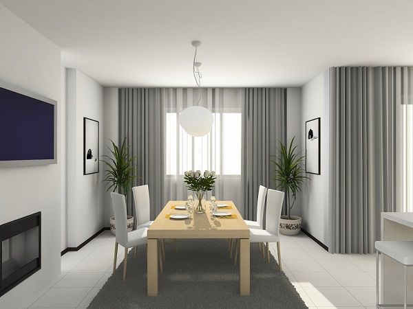 Kết hợp rèm cửa với nội thất cho căn phòng thêm ấn tượng