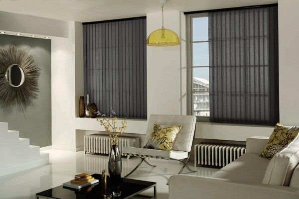 Rèm lá dọc ánh kim - Đem đến không gian ấn tượng, độc đáo