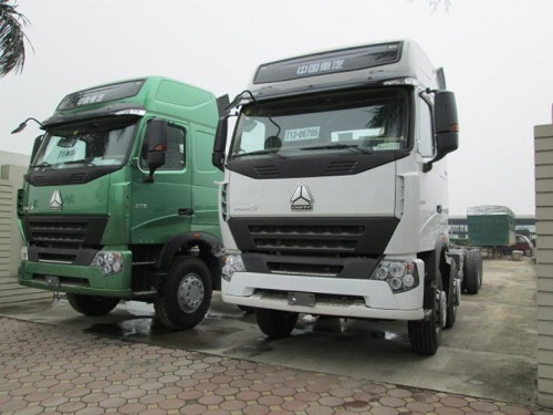 xe đầu kéo Howo 375 Hp ca bin A7