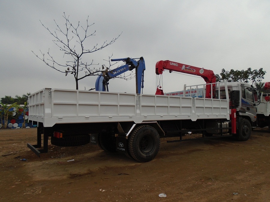 Bán xe tải cẩu trường giang 8 tấn