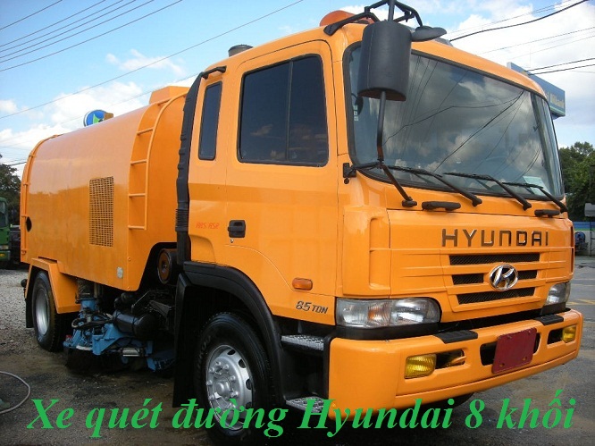 Xe quet hut bui duong 8 khoi Hyundai