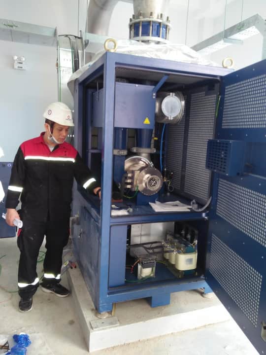 Commissioning máy thổi Turbo VinOcean Park Gia Lâm