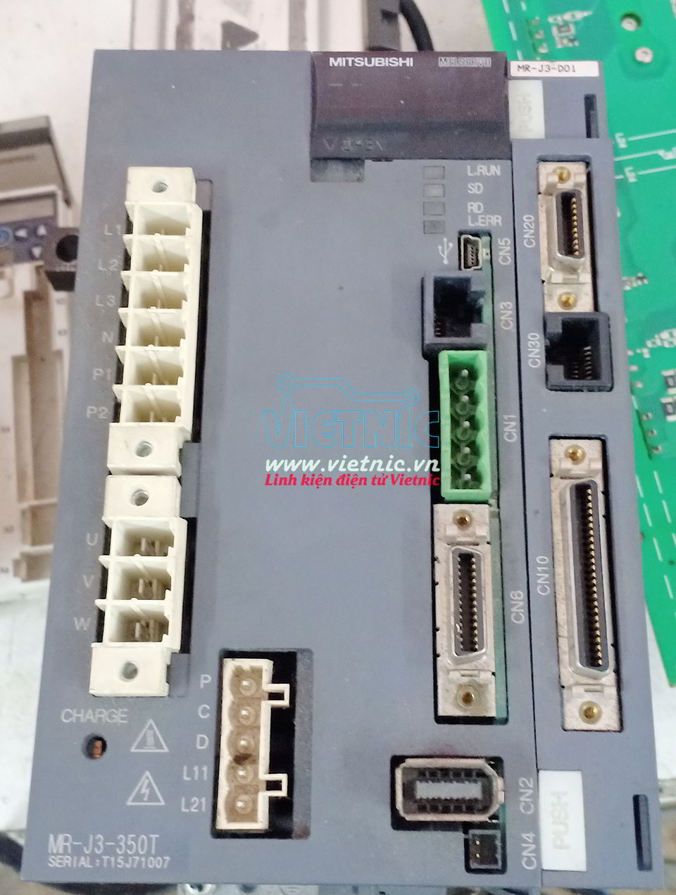 Sửa chữa servo MR-J3