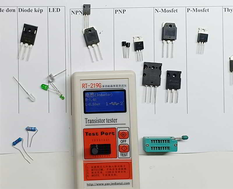 Transistor tester