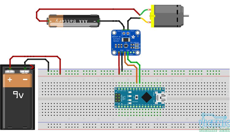 CẢM BIẾN DÒNG MCU-219 INA219