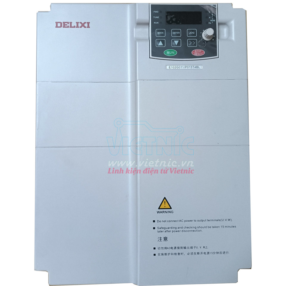 BIẾN TẦN DELIXI 3 PHA  E102G011/P015T4BL