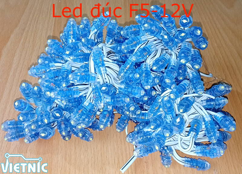 LED đúc 5 ly màu trắng