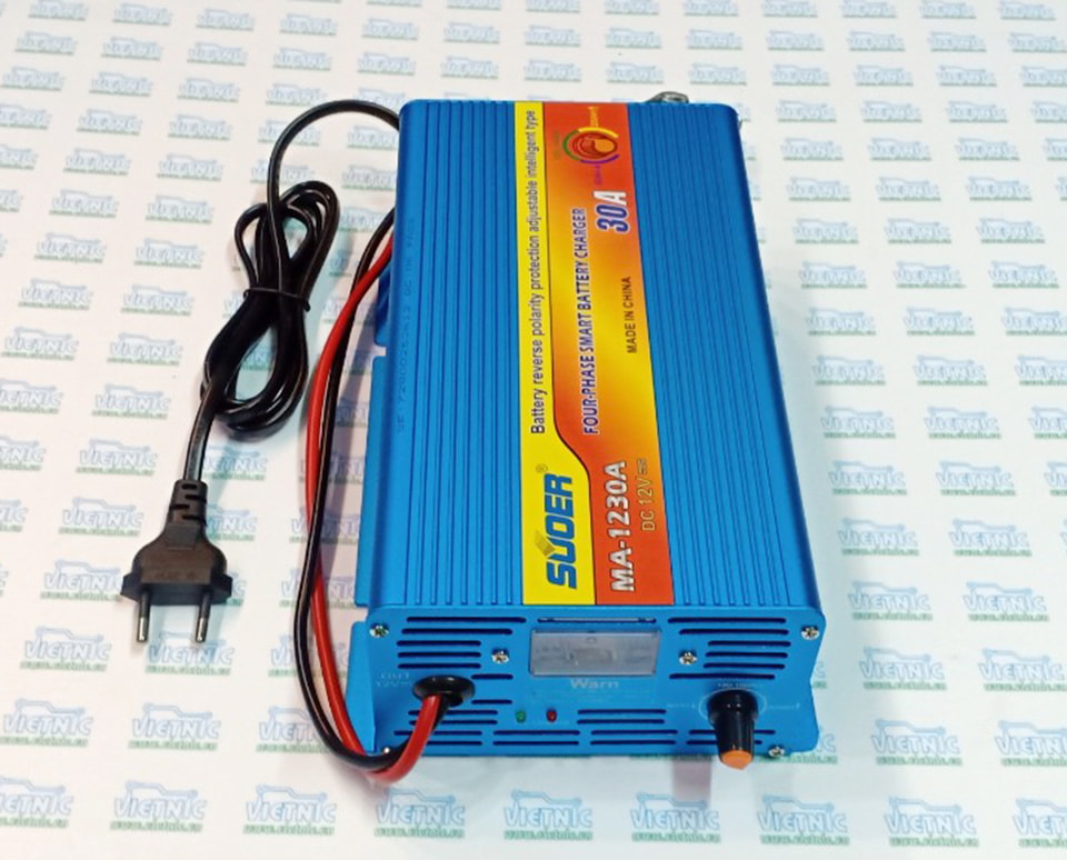 BỘ SẠC ẮC QUY TỰ ĐỘNG 12V-30A SUOER MA1230A