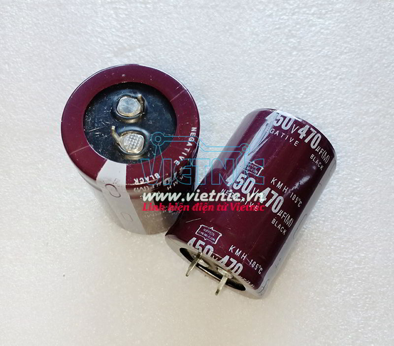 TỤ BUS MÁY HÀN NEGATIVE 470UF 450V