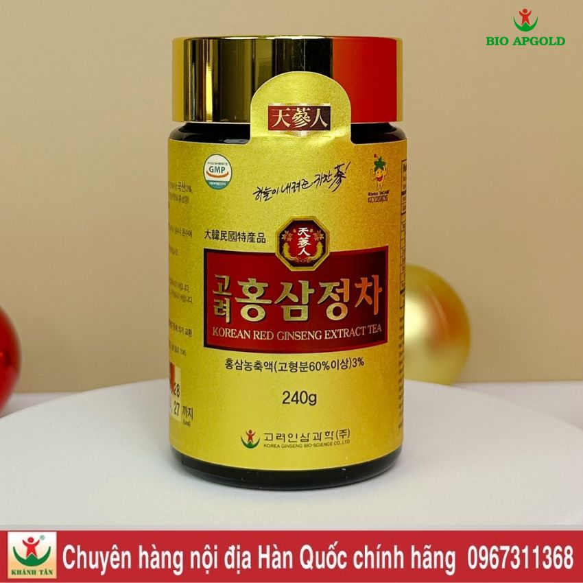 cao hồng sâm 240g bio apgold