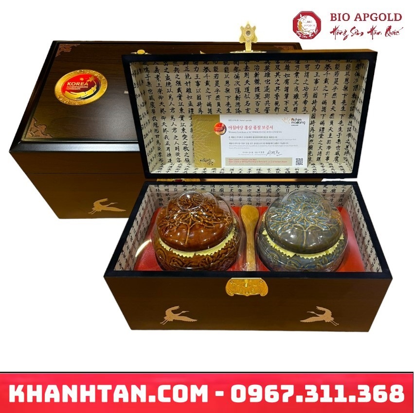 cao hồng sâm hũ đôi archimmadang hàn quốc