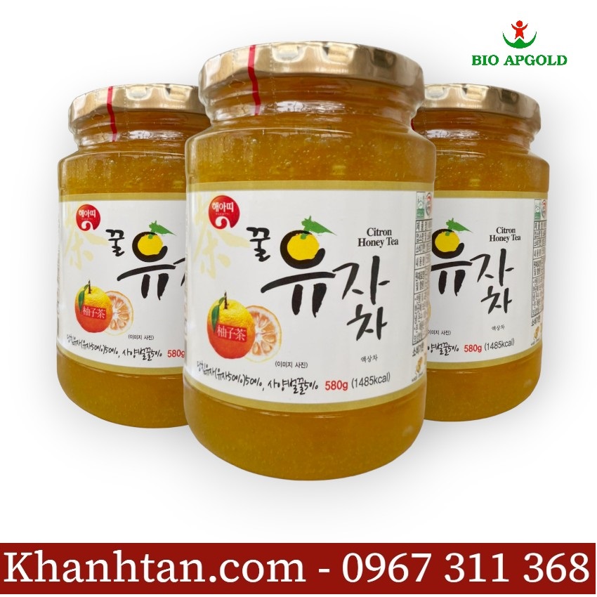 chanh mật ong 580g/ lọ hàn quốc