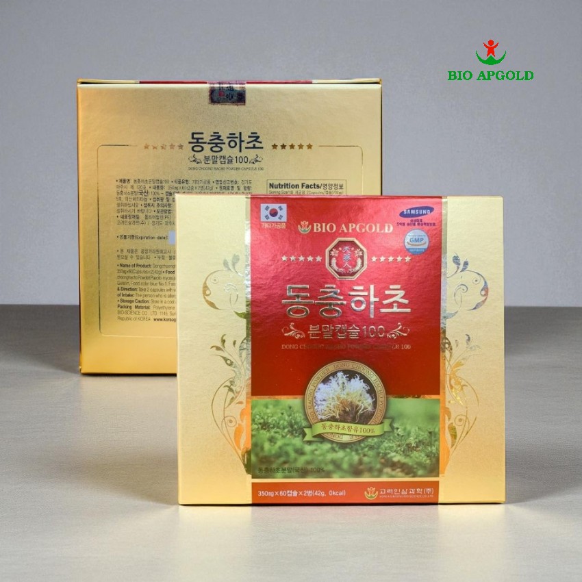 đông trùng hạ thảo dạng viên 100% hàn quốc