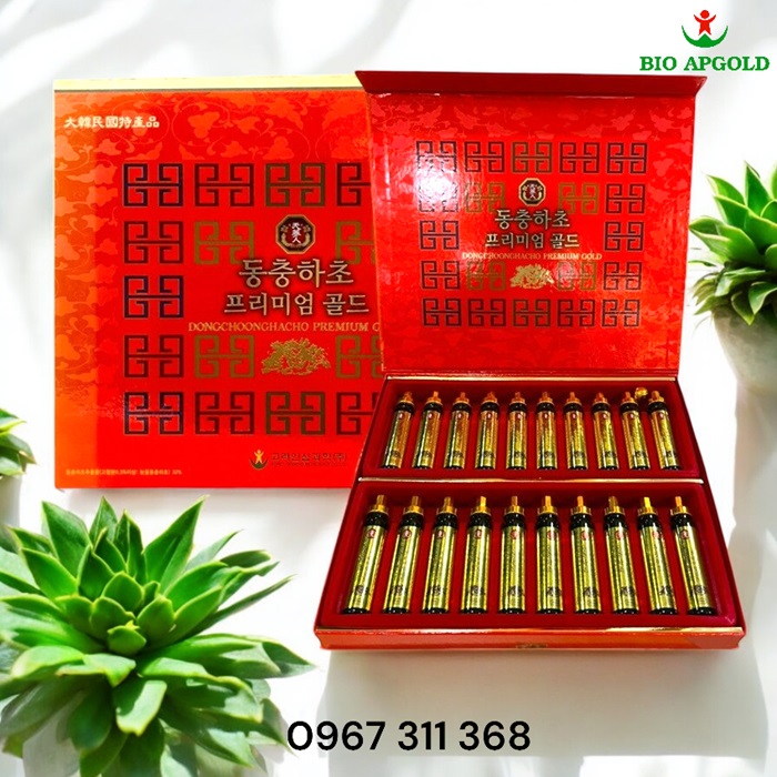 đông trùng hạ thảo hộp 20 oomngs - Bio apgold