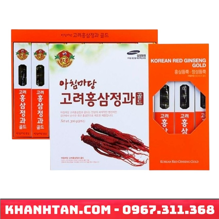 hồng sâm củ  mật ong archimmadang hộp 300g