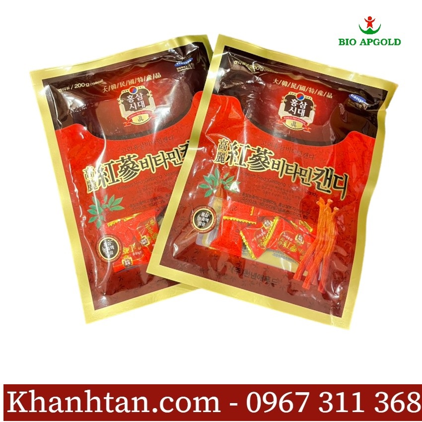 kẹo sâm 200g hàn quốc