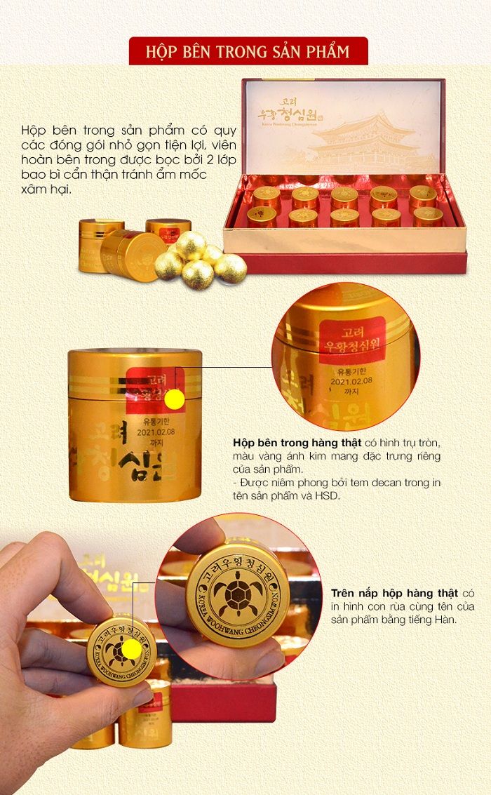 ngưu hoàng thanh tâm hàn quốc hộp giấy 10 viên -02