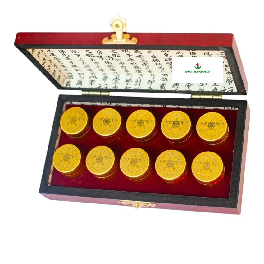 ngưu hoàng thanh tâm Bio Apgold chính hãng bổ não