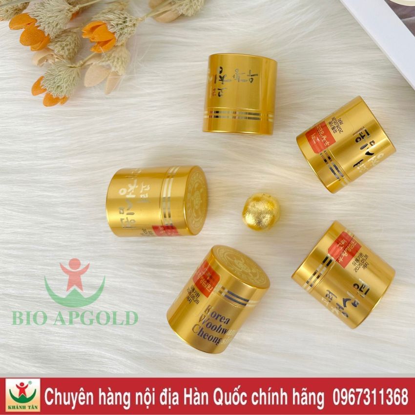 ngưu hoàng thanh tâm hộp 10 viên