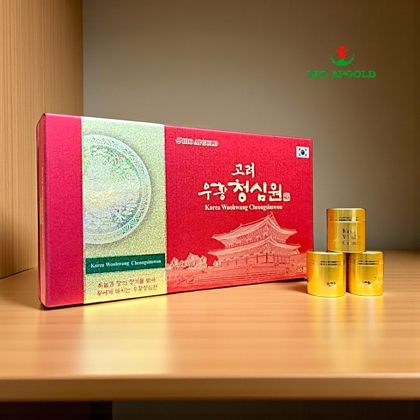 ngưu hoàng thanh tâm hộp giấy