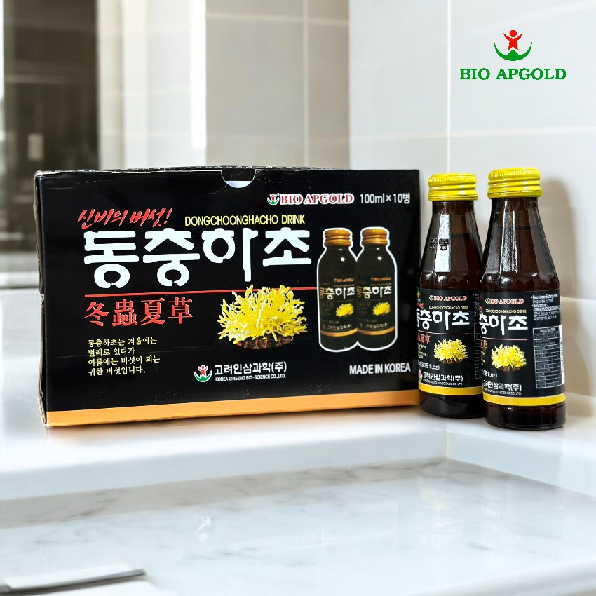 nước đông trùng hạ thảo hàn quốc