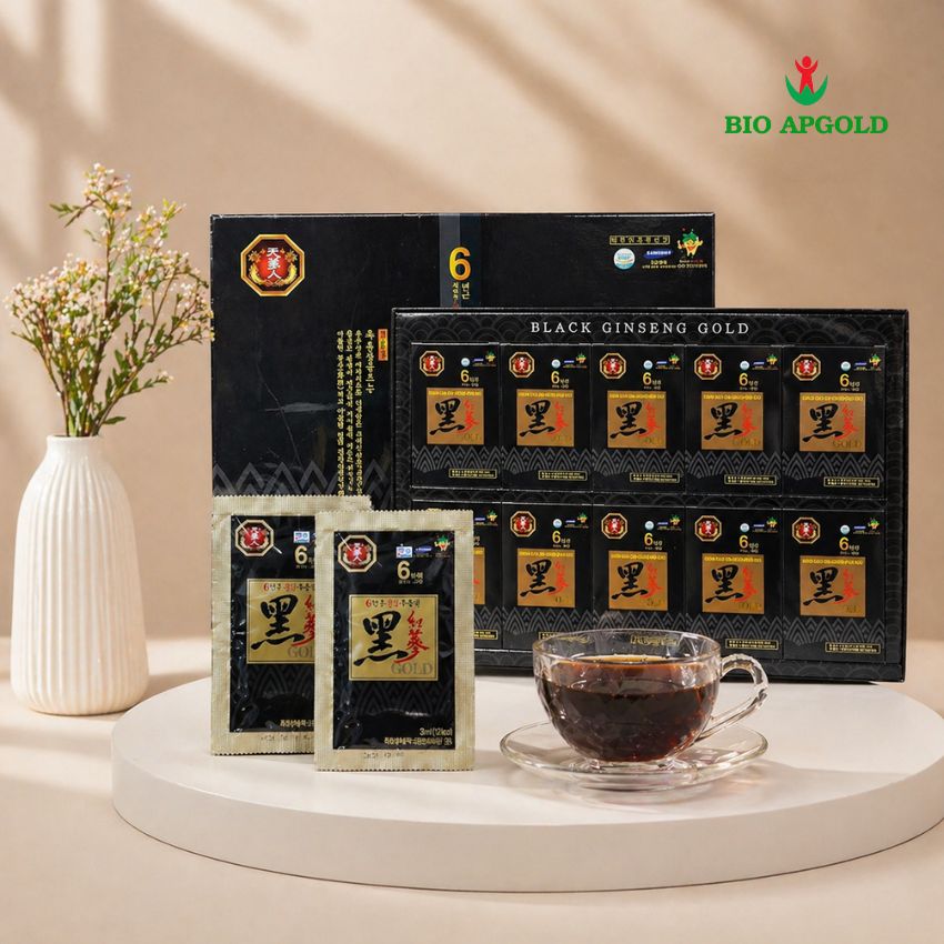 nước hắc sâm hàn quốc hộp 60 gói