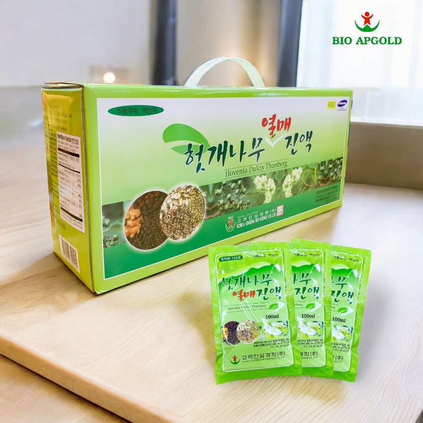 nước giải độc gan hàn quốc hộp 30 gói