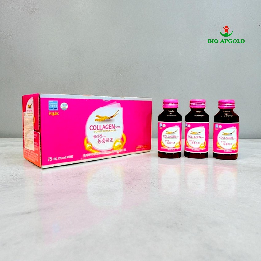 nước collagen đông trùng hạ thảo biok