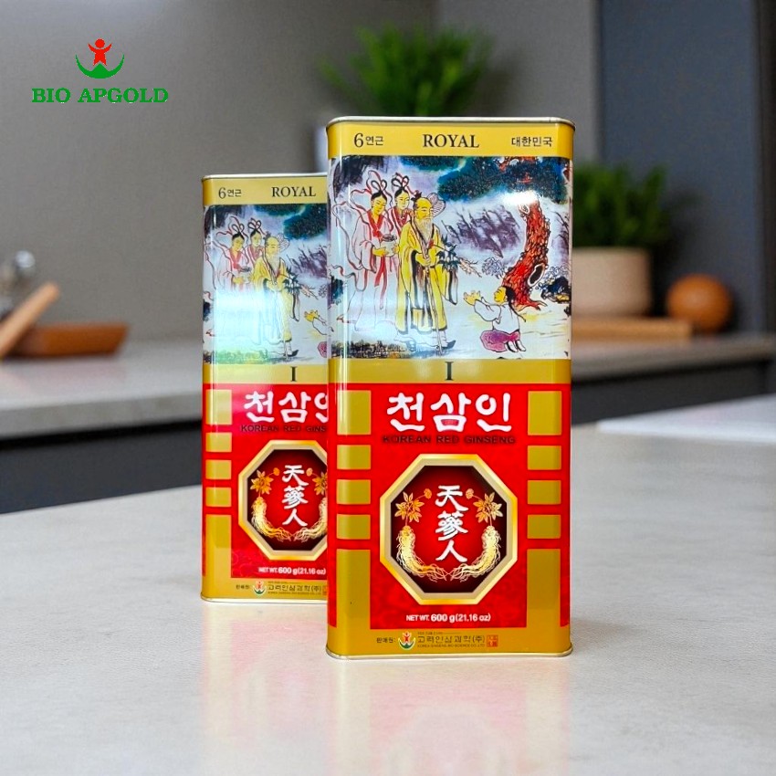 sâm củ khô hàn quốc hộp 600g