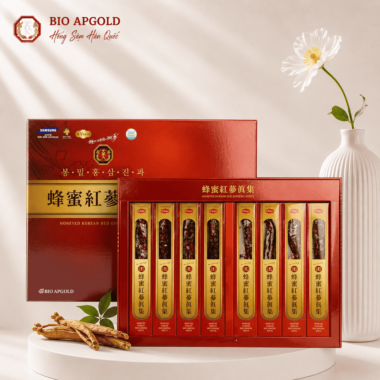 sâm củ tẩm mật ong Bio apgold