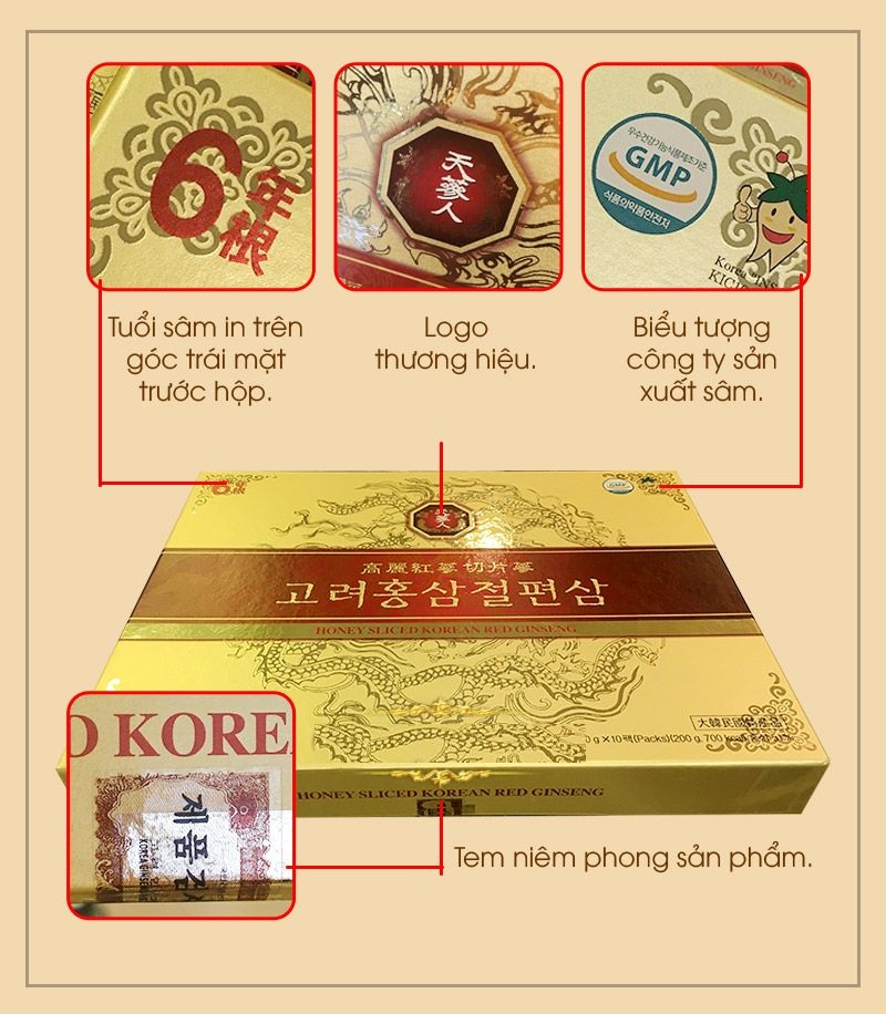 sâm lát tẩm mật ong - Bio apgold Hàn Quốc