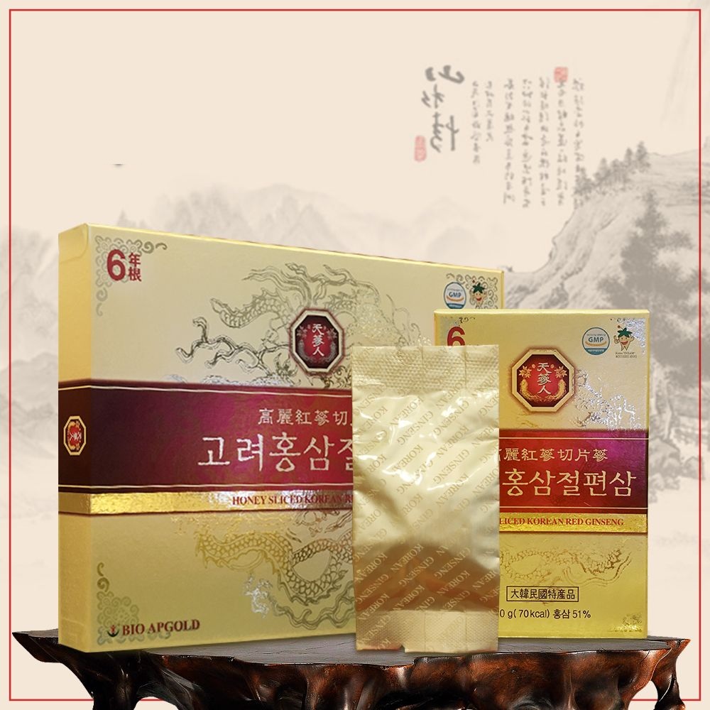 sâm lát tẩm mật ong hàn quốc