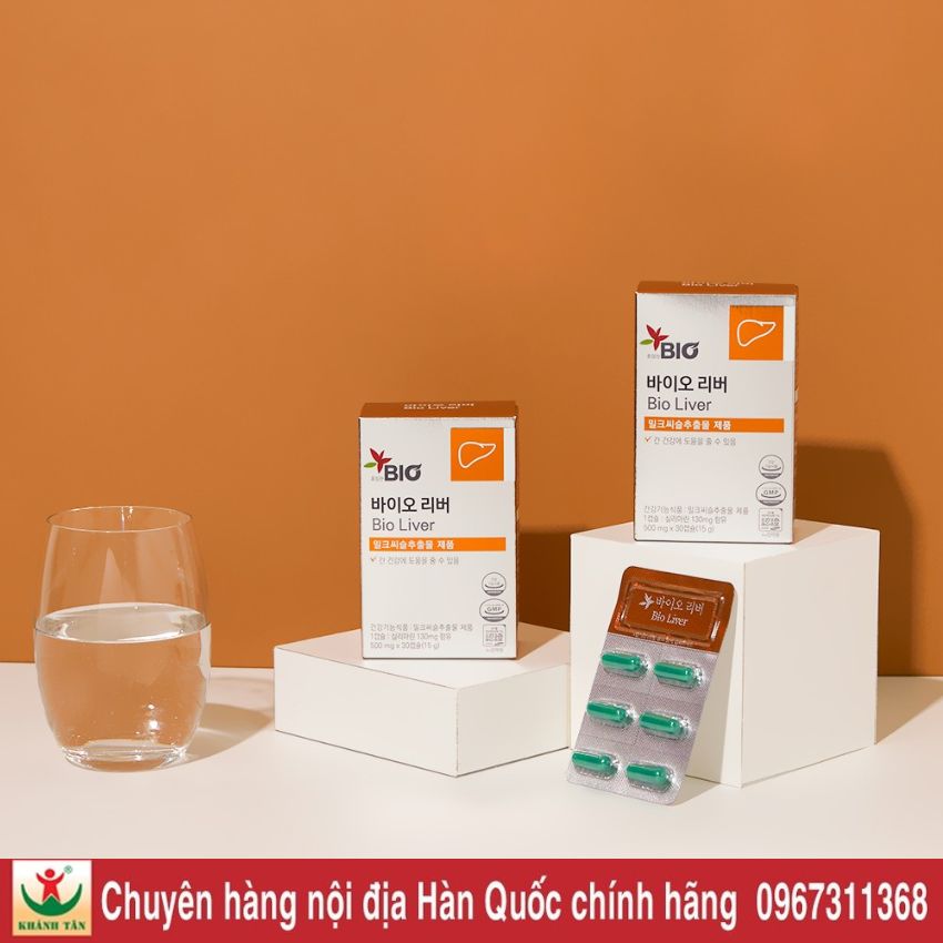 viên bổ gan hàn quốc