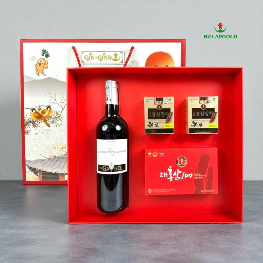 bộ quà tặng hồng sâm cao cấp - phúc lọc trường thọ