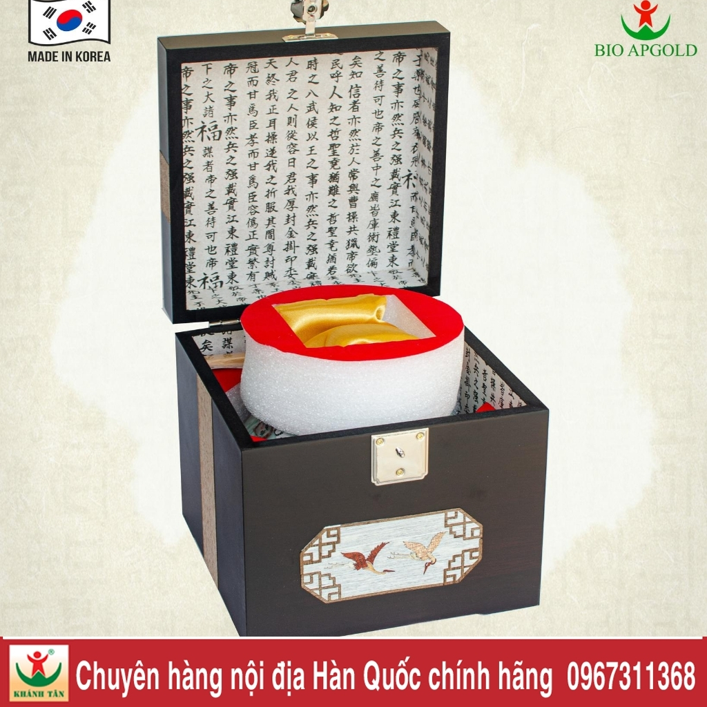 cao hồng sâm tỏi đen hàn quốc hũ 500g