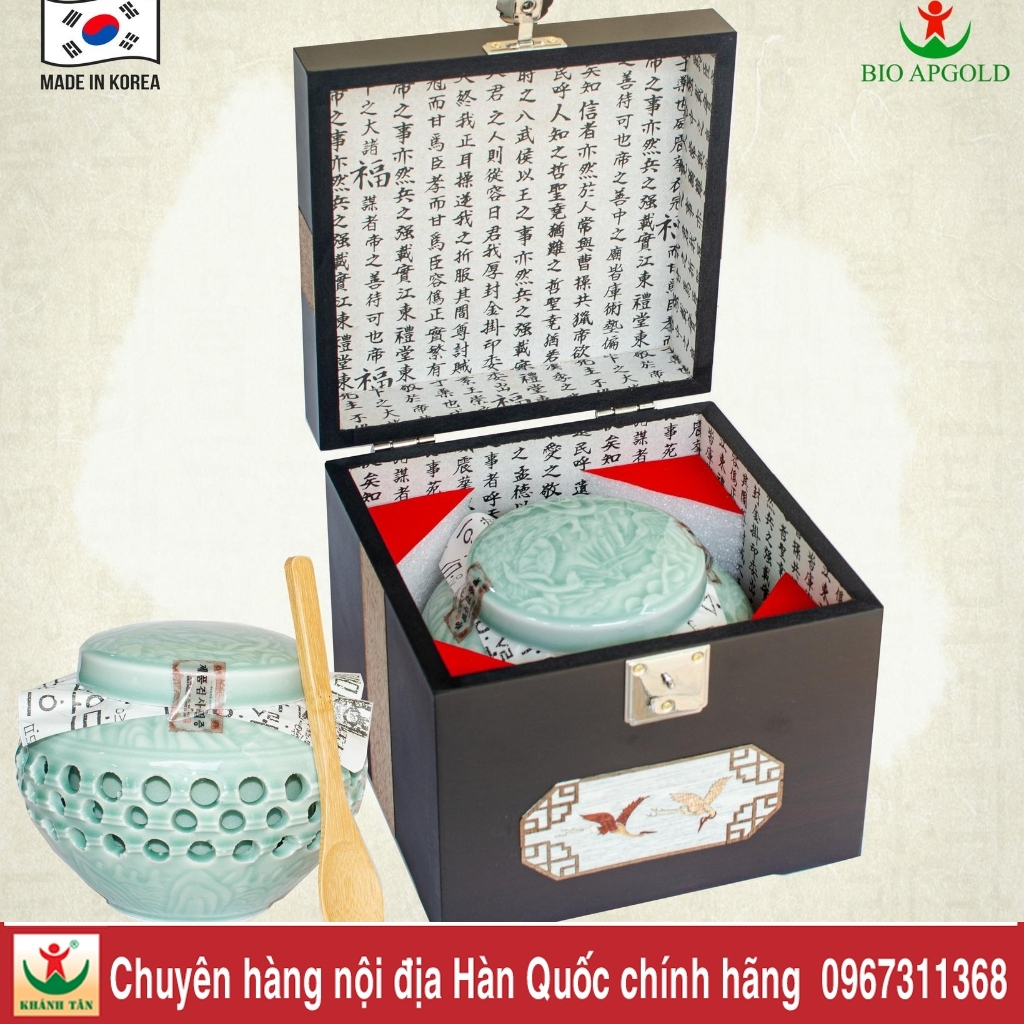cao sâm hoàng đế hàn quốc hộp 500g