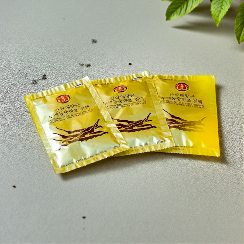 sâm núi đông trùng hàn quốc hộp 30 gói