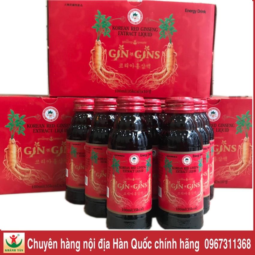 nước sâm chai 100ml well bio hàn quốc