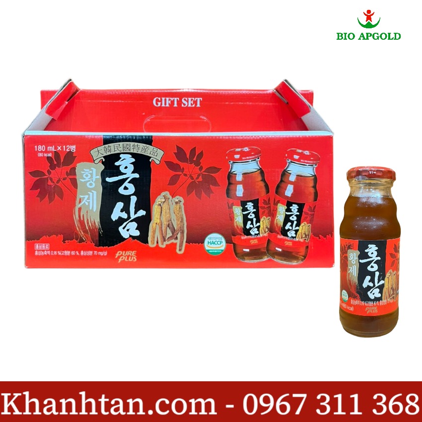 nước sâm hoàng đế pure plus