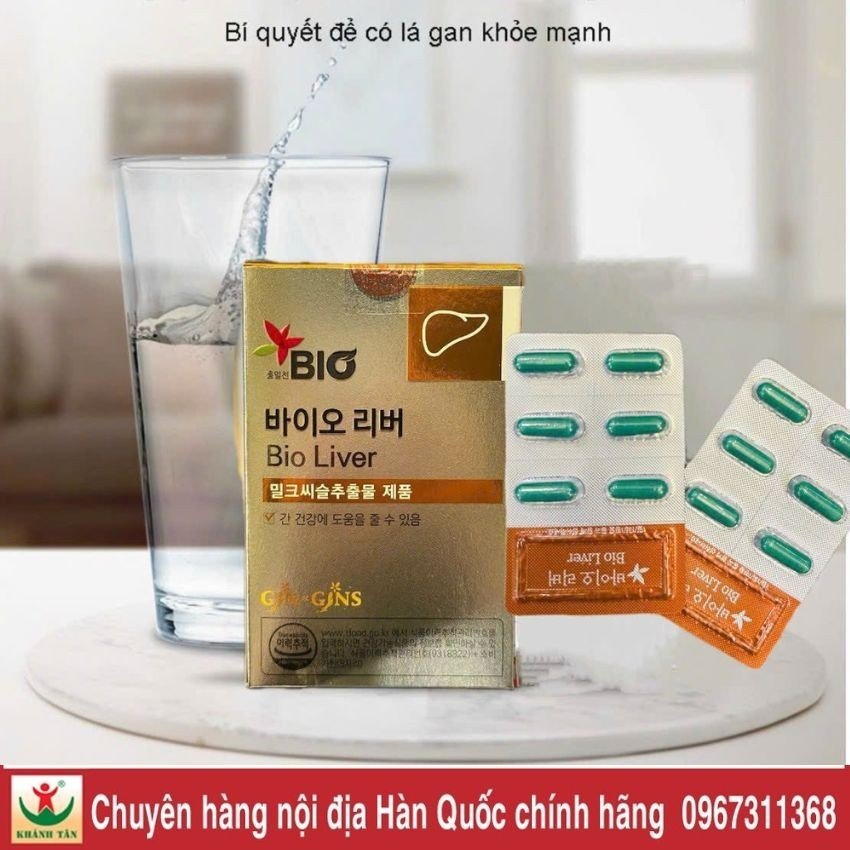 viên giải độc gan bio liver hộp 90 viên