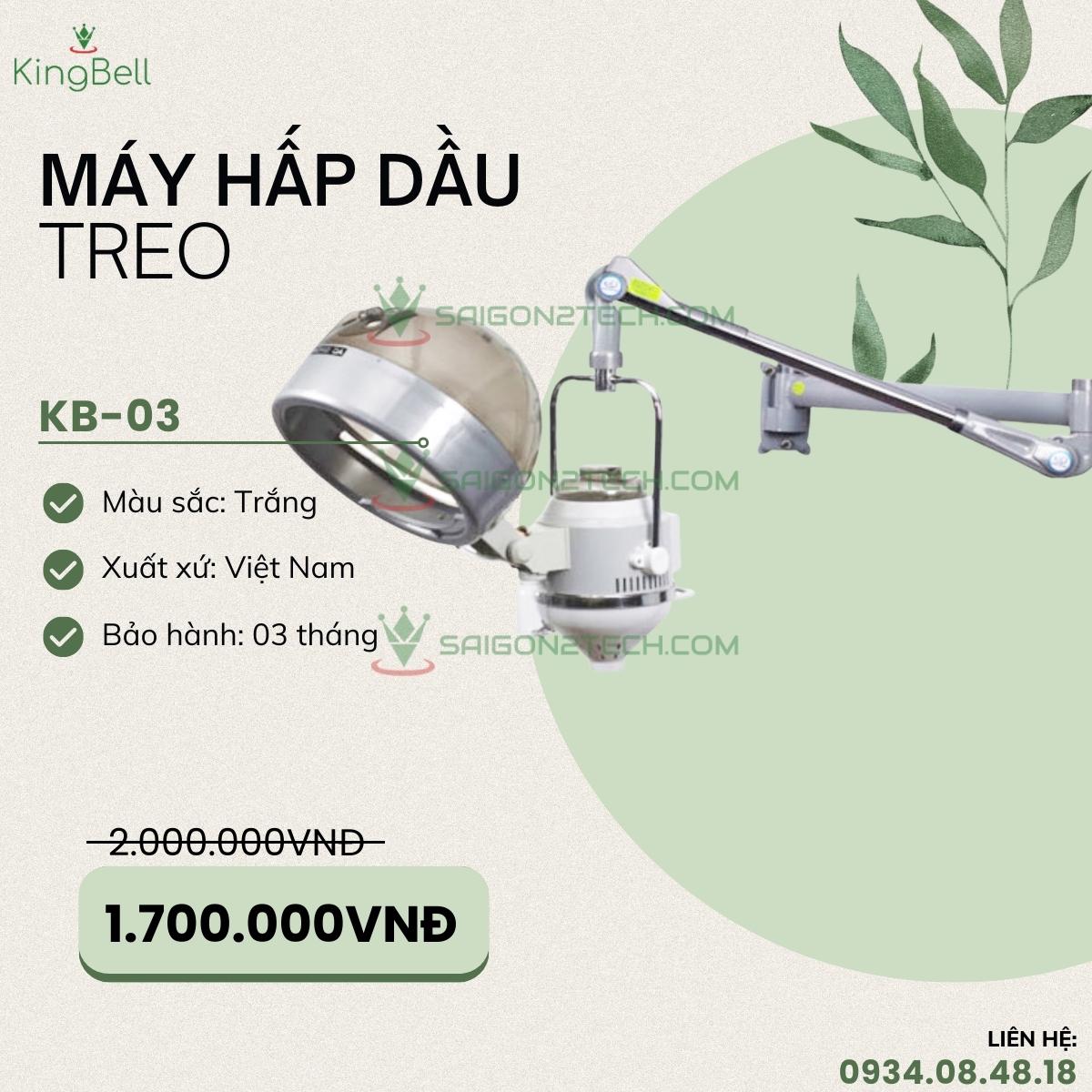 máy hấp dầu treo kb-03