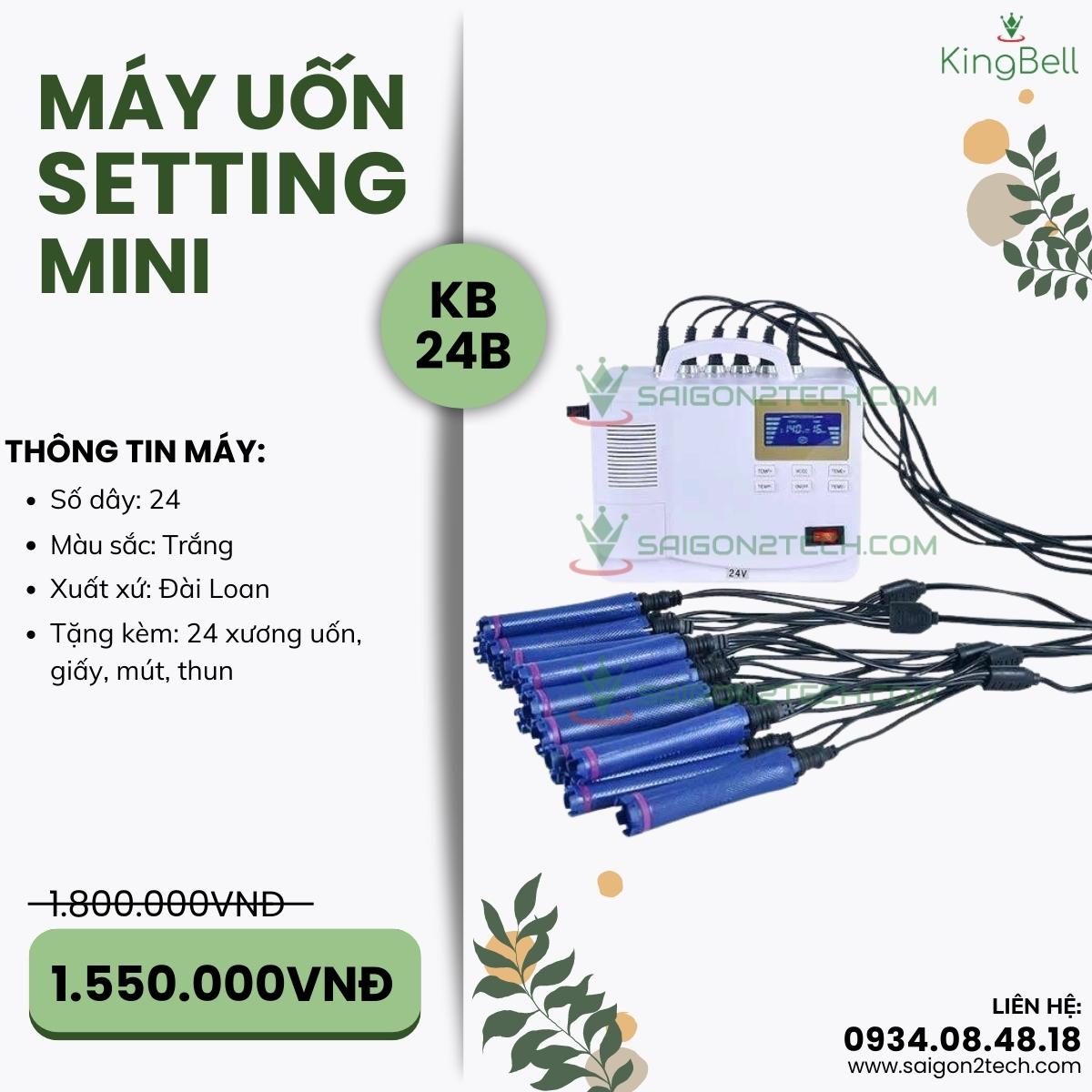 máy uốn setting mini 24b