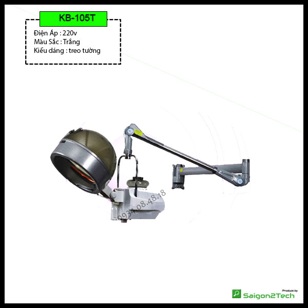 máy hấp dầu treo tường kb-105